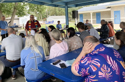 Outdoor Worship Service